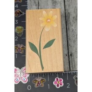 Hero Arts Artistic Daisy F2439 Rubber Stamp Wood #L53